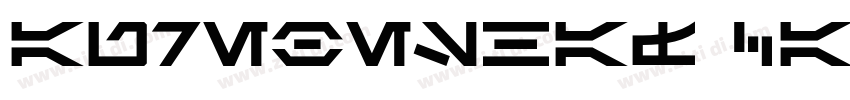 AurebeshAF Canon字体转换